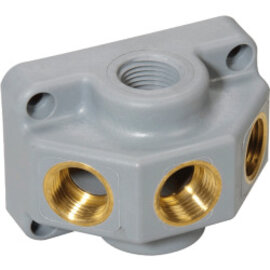 Terminal diaphragm polyamide design with three outlets