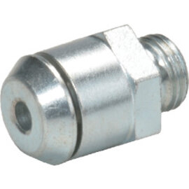 Injector nozzle steel design with metric fine thread
