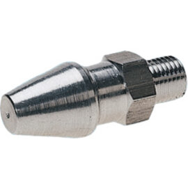 Ring safety nozzle aluminium design with metric fine thread