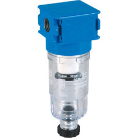 Compressed air filter series Bloc 0 with manual/semi-automatic condensate drain