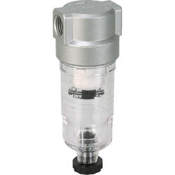 Compressed air filter series Standard 0 with manual/semi-automatic condensate drain