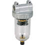 Compressed air filter series Standard 2 with manual/semi-automatic condensate drain