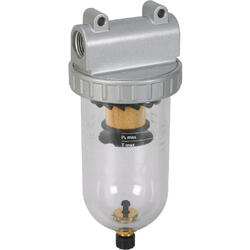 Compressed air filter series Standard 3 with manual/semi-automatic condensate drain