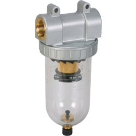 Compressed air filter series Standard 3PLUS with manual/semi-automatic condensate drain