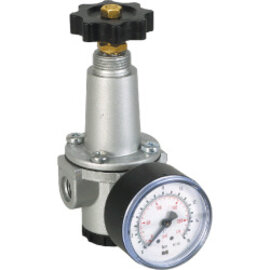 Pressure regulator series Standard 1 with pressure gauge
