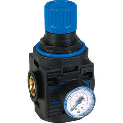 Pressure regulator series EcoBloc 3 with pressure gauge