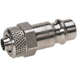 Plug-in sleeve stainless steel design with quick connector connection for coupling sockets nominal size 7,2/7,8