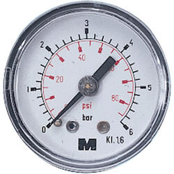 Standard-Rohrfeder-Manometer Nenngröße 40, axial