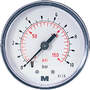 Standard Bourdon tube pressure gauge nominal size 63, axial