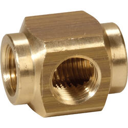 T-screw on distributor brass design