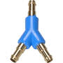 Y-terminal plug-connection brass design and polymer material
