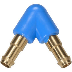 V-terminal plug-connection brass design and polymer material