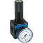 Pressure regulator series Bloc 1 lockable with pressure gauge