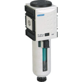 Compressed air fine filter series ProBloc 1 with manual/semi-automatic condensate drain