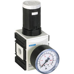 Pressure regulator series ProBloc 1 with pressure gauge
