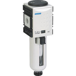Compressed air prefilter series ProBloc 1 with manual/semi-automatic condensate drain