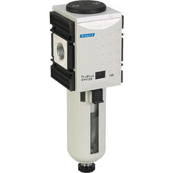 Compressed air prefilter series ProBloc 2 with manual/semi-automatic condensate drain