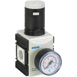 Pressure regulator series ProBloc 2 with pressure gauge