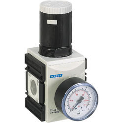 Precision pressure regulator series ProBloc 2 with pressure gauge
