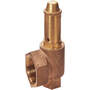 Safety valve angle version red bronze design with NBR seal and CE certification
