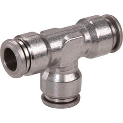 T-push-in connector M-Push 230 stainless steel design