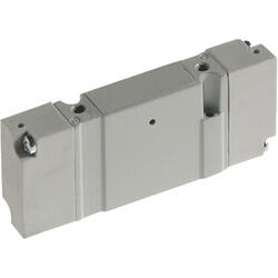 3/2+3/2-way pneumatic valve series M/C size 10 for sub-base assembly