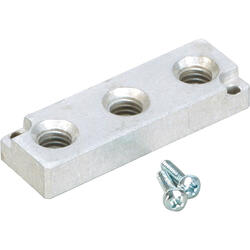 Intermediate air supply plate with threaded connection M 5 i for sub-base assembly series M/C size 10