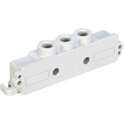 Cover-/supply plate right with G 1/8 i connection series M/C size 10