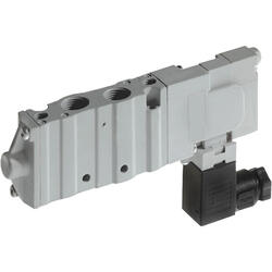5/2-way solenoid valve series M/C size 15 with G 1/8 connection and device plug 15 mm