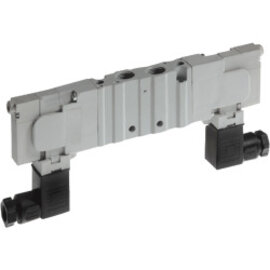 5/3-way solenoid valve series M/C size 15 with G 1/8 connection and device plug 15 mm