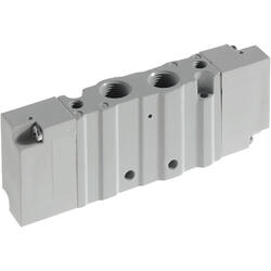 3/2+3/2-way pneumatic valve series M/C size 15 with G 1/8 connection