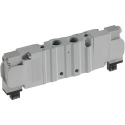 3/2+3/2-way solenoid valve series M/C size 15 with G 1/8 connection