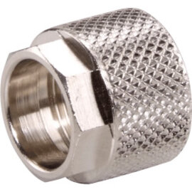 Union nut brass design nickel-plated for quick connector