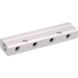 Distributor board aluminium design, distributor outlets at two sides