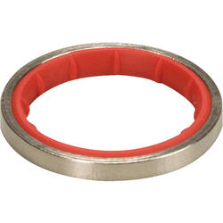 Special sealing/spacer ring brass galvanized and elastomer design, captive