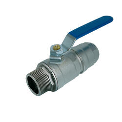 2/2-way ball valve with male thread