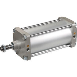 Double-acting pneumatic cylinder type KDIZ-...-A-PPV-M according to DIN ISO 15552 in tie rod design with position sensing