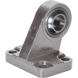 Clevis foot type LBICR-S made from stainless steel, spherical