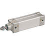 Double-acting pneumatic cylinder type KDI-...-A-PPV-K14 according to DIN ISO 15552 with stainless steel piston rod