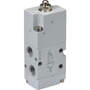 3/2-way stem-actuated valve in NC-design, monostable with spring return