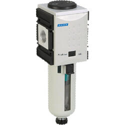 Compressed air fine filter series ProBloc 4 with manual/semi-automatic condensate drain