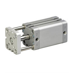 Double-acting compact cylinder type PDIV2-...-P-M according to DIN ISO 21287 with lock against rotaion and position sensing