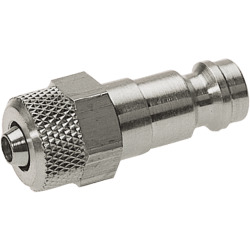 Plug-in sleeve stainless steel design with quick connector connection for coupling sockets nominal size 5