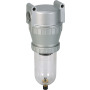 Compressed air filter series Standard 5 with manual/semi-automatic condensate drain