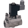 2/2-way solenoid valve stainless steel in NC-design, force-controlled