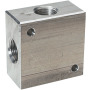3-fold block distributor aluminium design