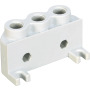 Cover-/supply plate left/right with G 1/8 connection series M/C size 10 (connection at the valve)